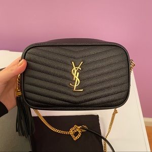 Saint Laurent Mini Lou Crossbody Bag